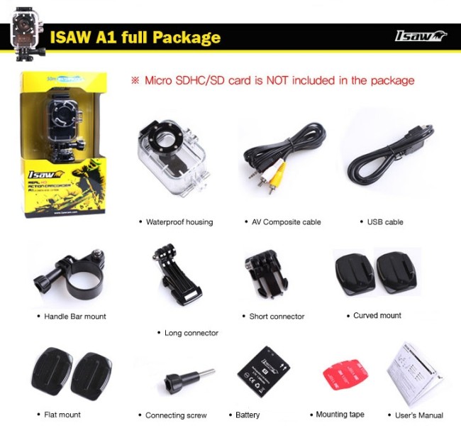 ISaw A1 Wearable HD + prezent! ISaw A1 Wearable HD + prezent!