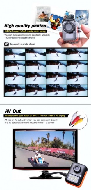 ISaw A1 Wearable HD + prezent! ISaw A1 Wearable HD + prezent!